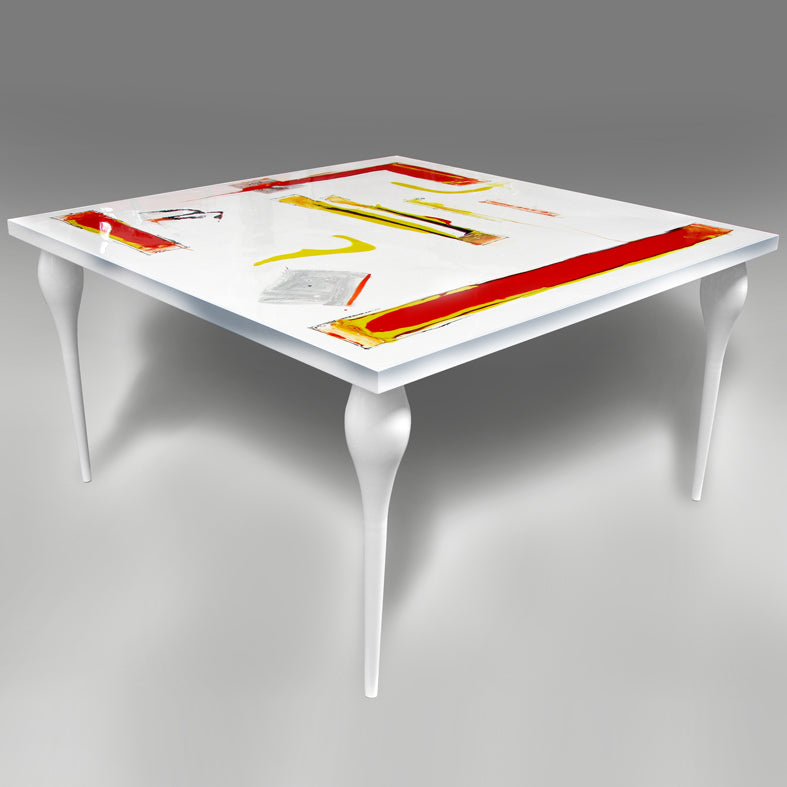 Alu + Resin Table