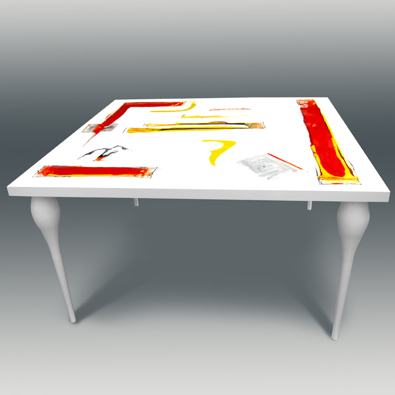 Alu + Resin Table